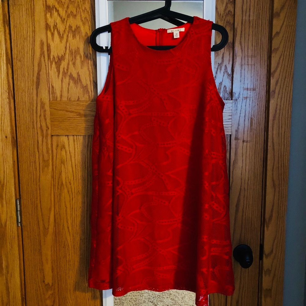 Red Lace Dress ❣️❣️